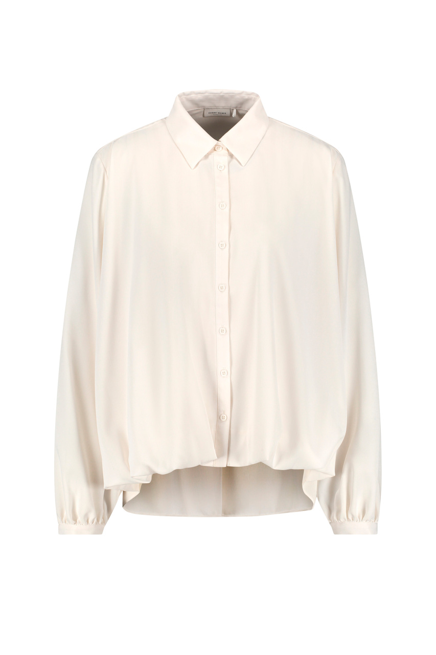 Блузка свободного кроя|Основной цвет:Кремовый|Артикул:260058-31451 | Фото 1