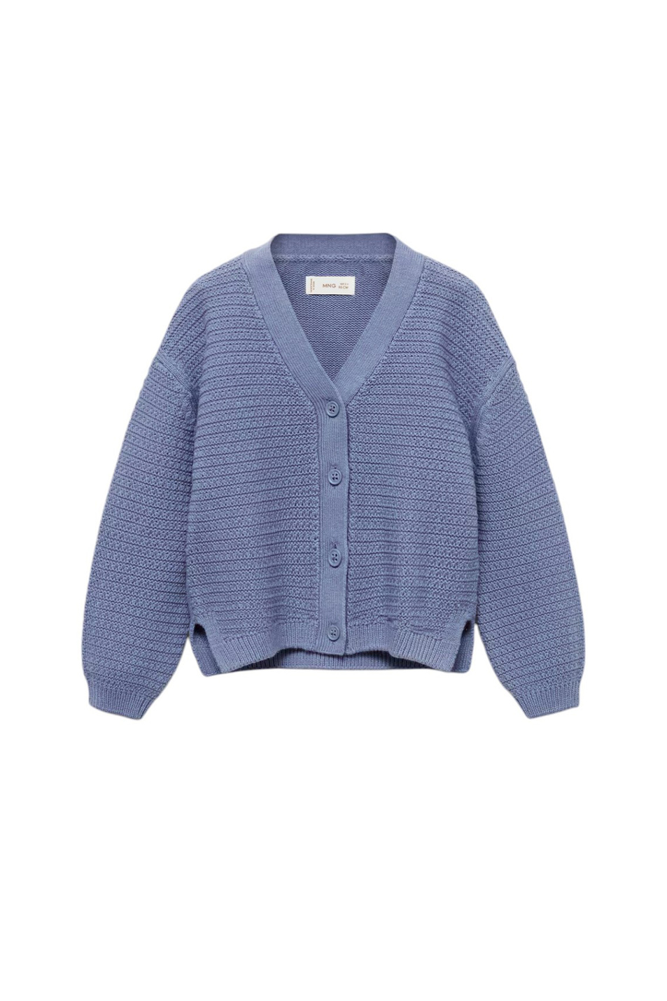 Девочкам Mango Kids Кардиган INDIE однотонный (цвет ), артикул 87004795 | Фото 1