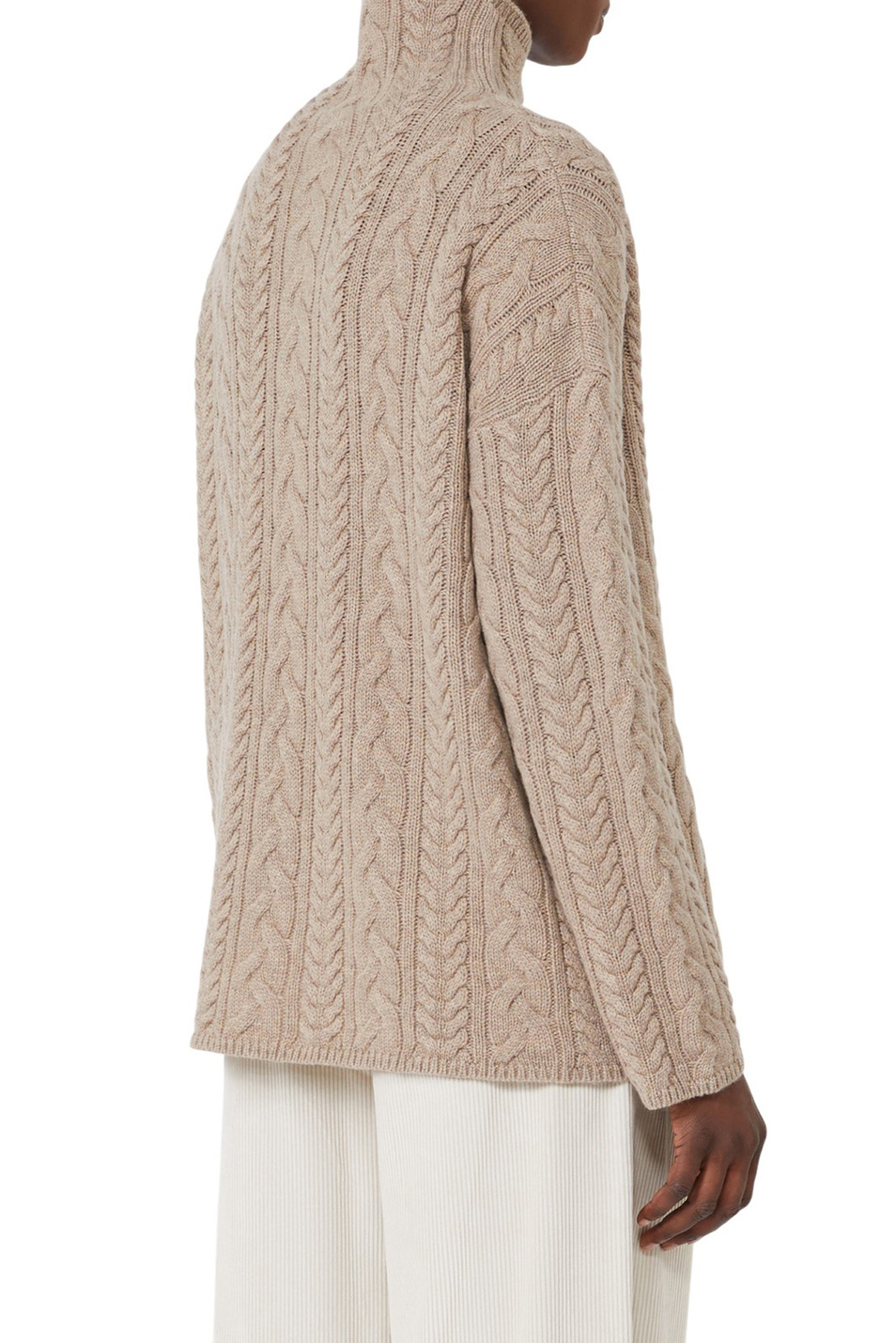 Женский Max Mara Свитер GENOVA из шерсти и кашемира (цвет ), артикул 2529366203 | Фото 4