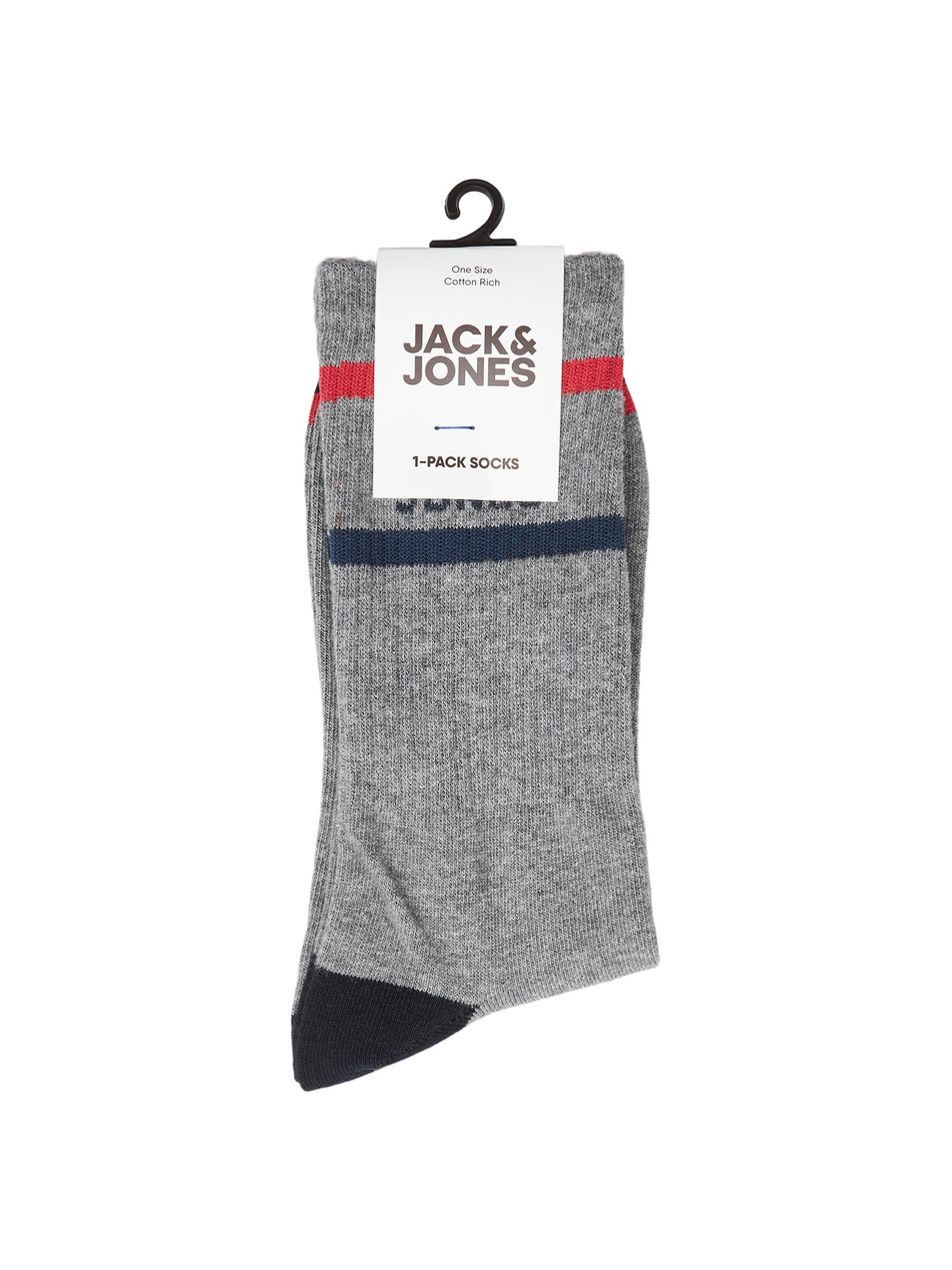 Jack & Jones Носки с логотипом из смесового эластичного хлопка (цвет ), артикул 12185623 | Фото 1