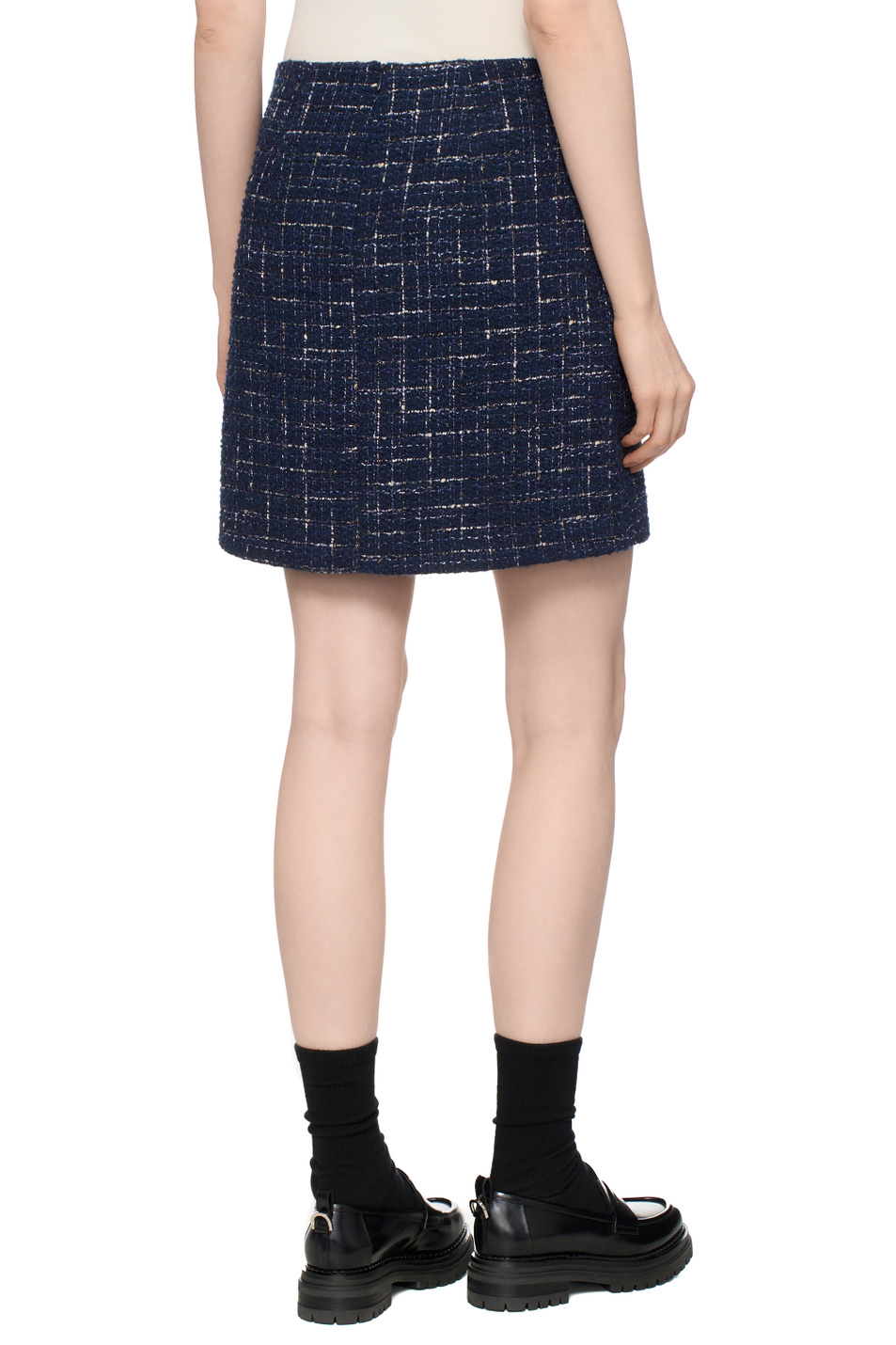 Женский iBLUES Юбка NETTUNO твидовая (цвет ), артикул 2527106051 | Фото 5