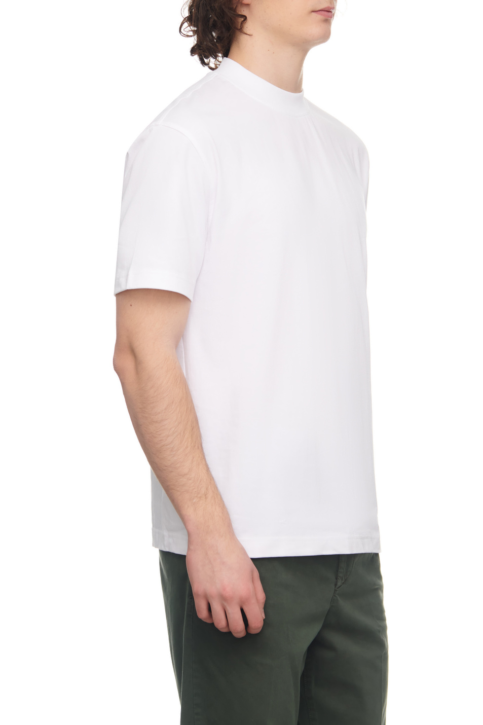 Мужской BOSS Футболка свободного кроя из натурального хлопка (цвет ), артикул 50479928 | Фото 3