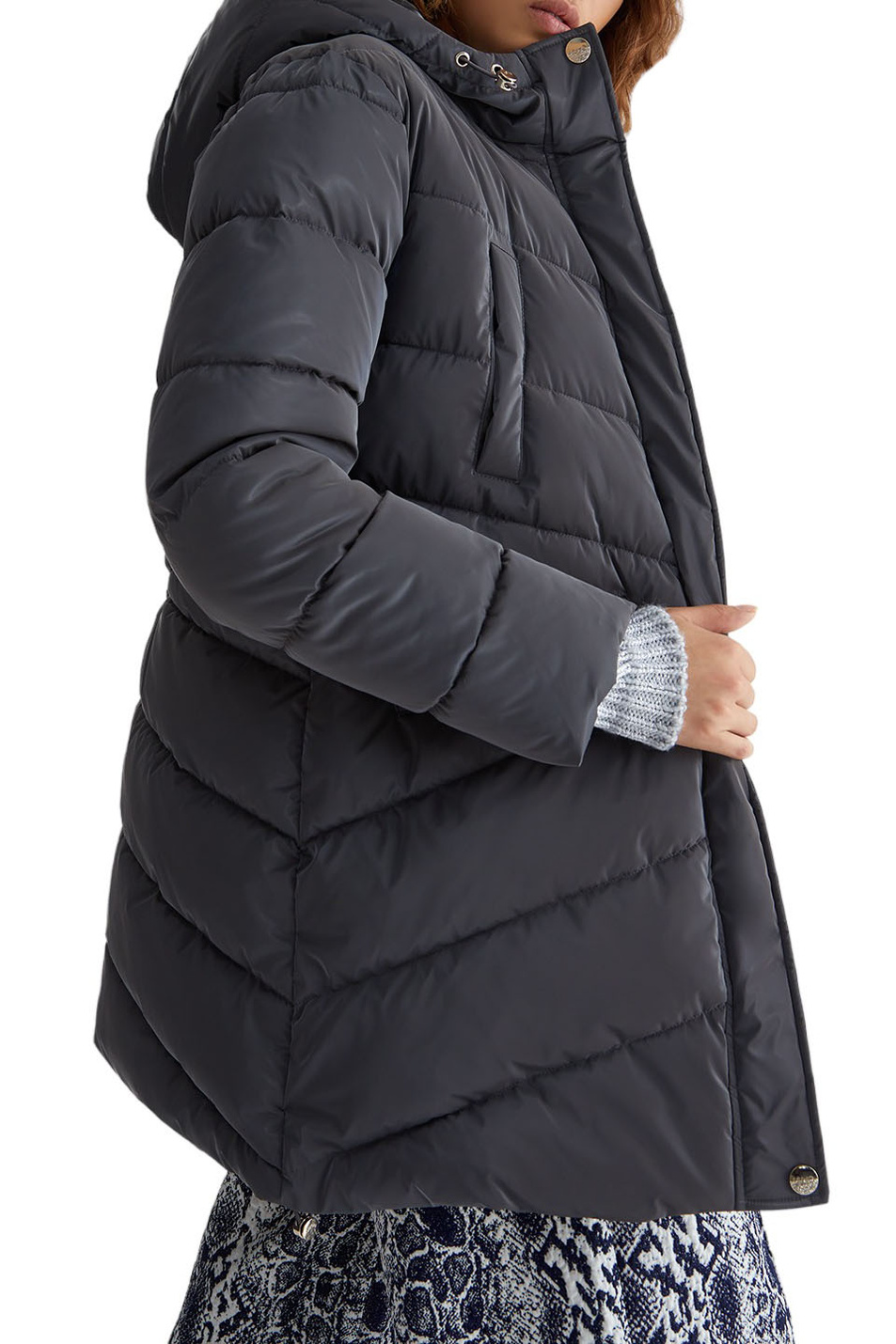 Женский Liu Jo Куртка стеганая с капюшоном (цвет ), артикул TF3138T3557 | Фото 4