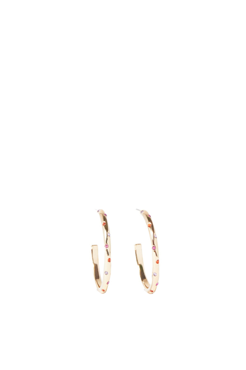 Женский Parfois Серьги-кольца с кристаллами (цвет ), артикул 212826 | Фото 1