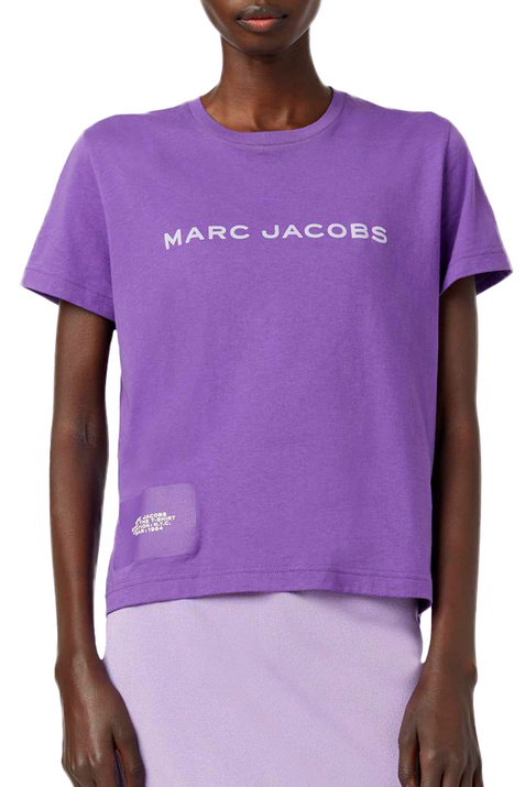 Marc Jacobs Футболка из натурального хлопка с логотипом на груди ( цвет), артикул C631C07PF21 | Фото 3