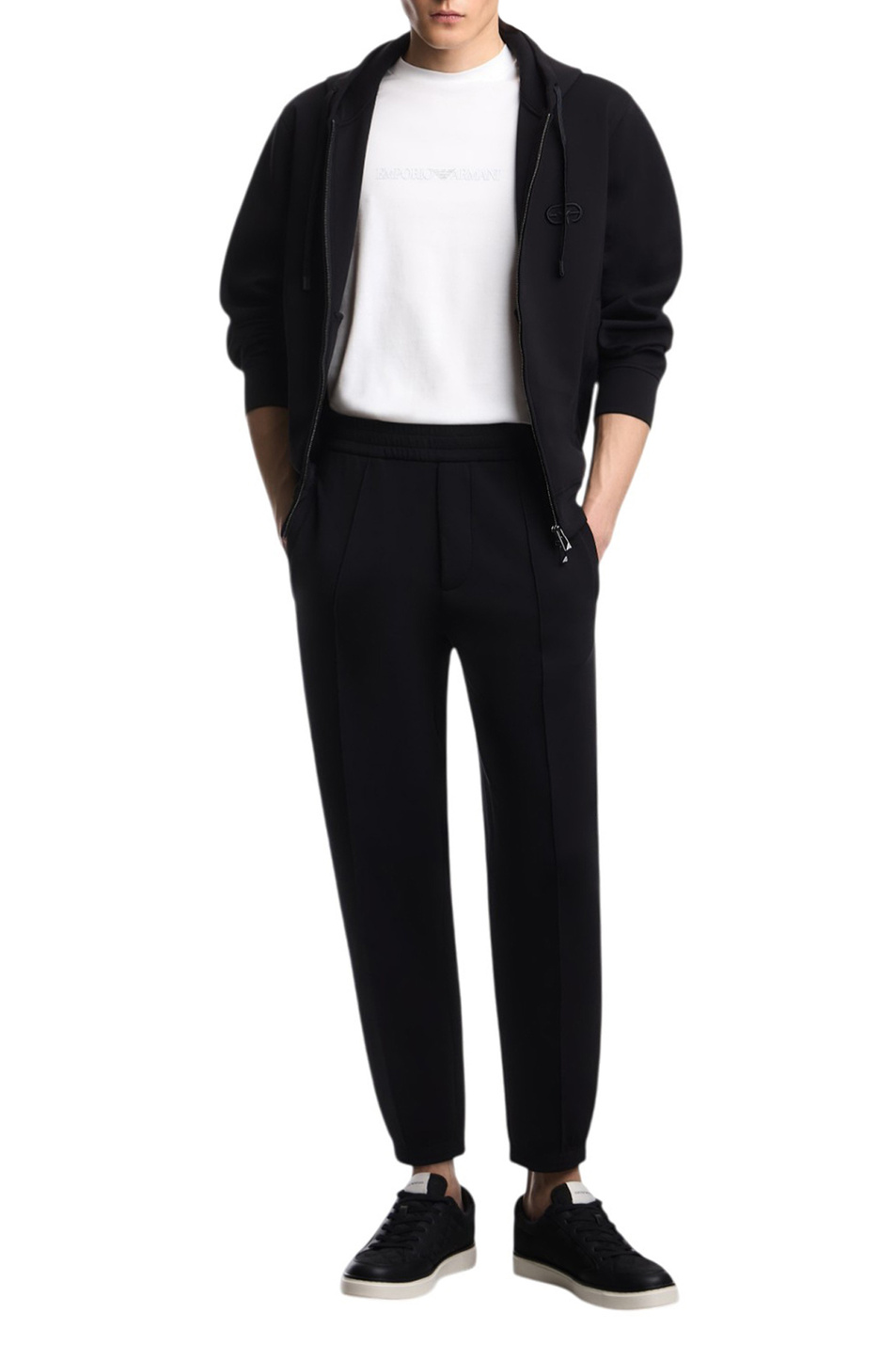 Мужской Emporio Armani Толстовка с логотипом (цвет ), артикул EM004538-AF10013 | Фото 2