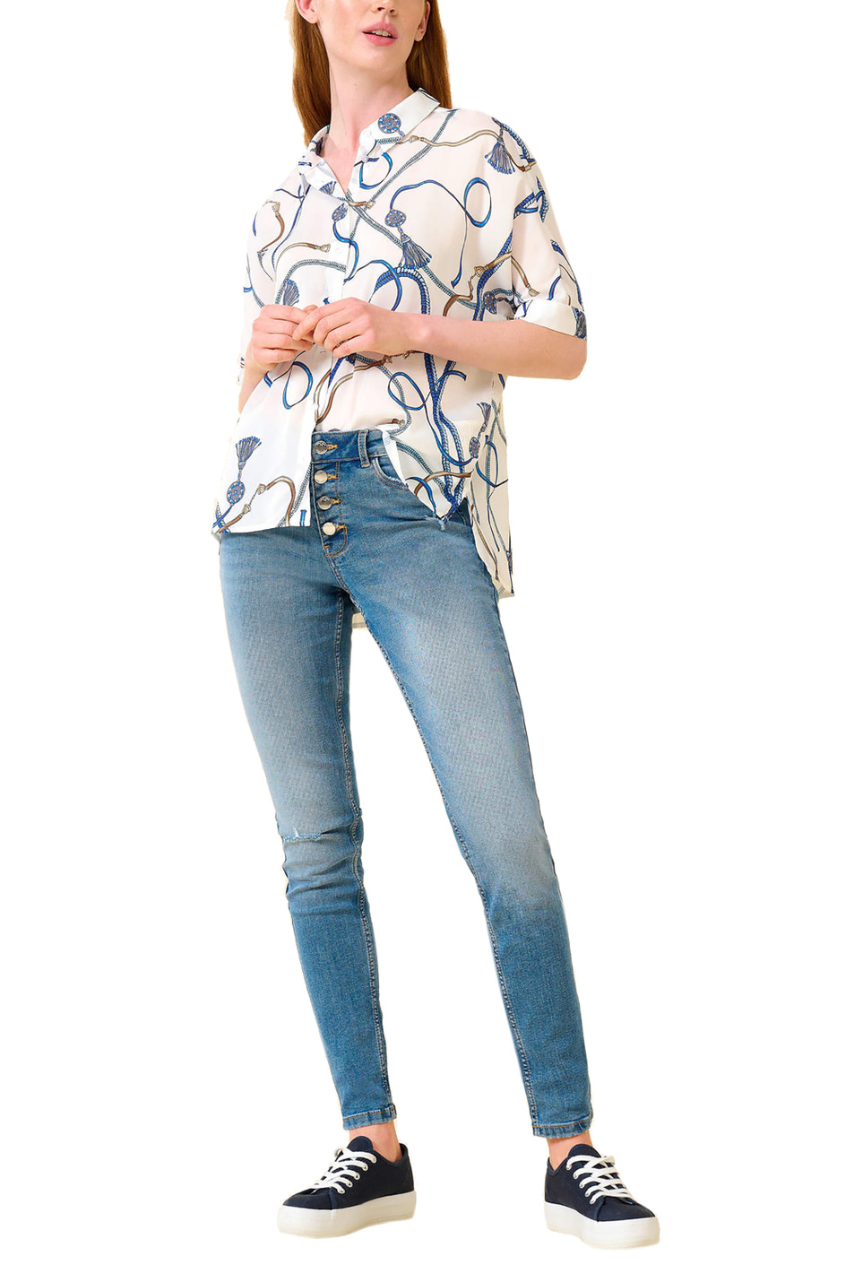 Orsay Блузка с принтом (цвет ), артикул 601070 | Фото 2