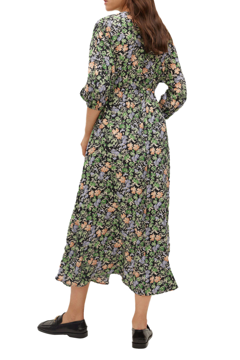 Женский Mango Платье TANGERIN из смесовой вискозы (цвет ), артикул 17023775 | Фото 3