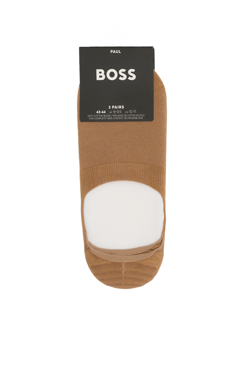Мужской BOSS Носки-следки в комплекте из 3 пар (цвет ), артикул 50541442 | Фото 1