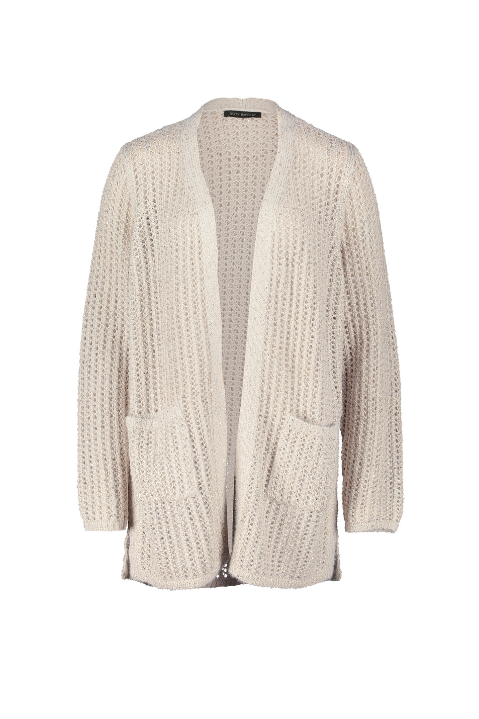 Кардиган с пайетками|Основной цвет:Бежевый Женский Betty Barclay Кардиган с пайетками (цвет ), артикул 5303/1561 | Фото 1