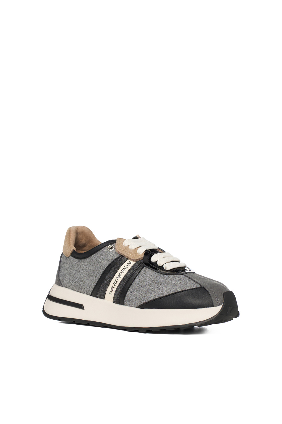 Женский Emporio Armani Кроссовки с логотипом (цвет ), артикул EW003060-AF19772 | Фото 2