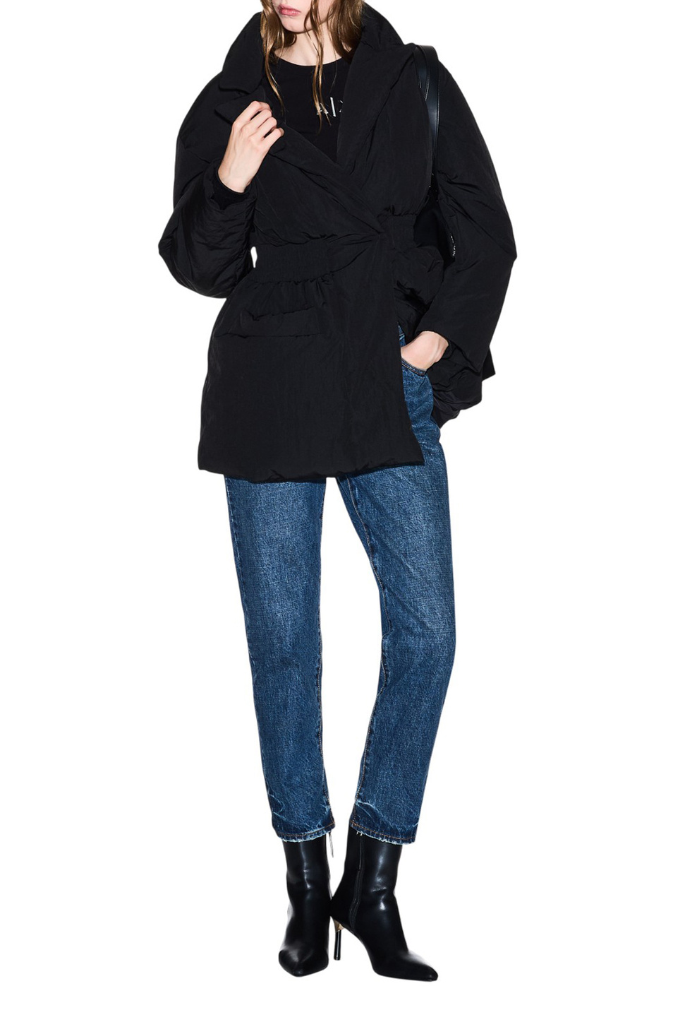 Женский Armani Exchange Джинсы из хлопка (цвет ), артикул XW000073-AF16091 | Фото 3