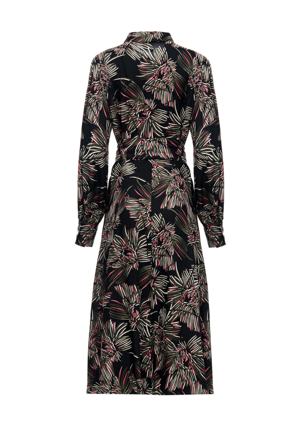 Persona Расклешенное платье-рубашка DEFINITO из вискозной ткани с набивным рисунком (цвет ), артикул 1224042 | Фото 2