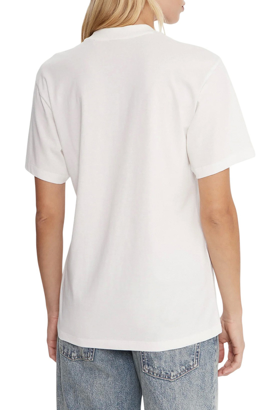 Футболка Vintage с вышивкой|Основной цвет:Белый Женский HUGO Футболка Vintage с вышивкой (цвет ), артикул 50550901 | Фото 3