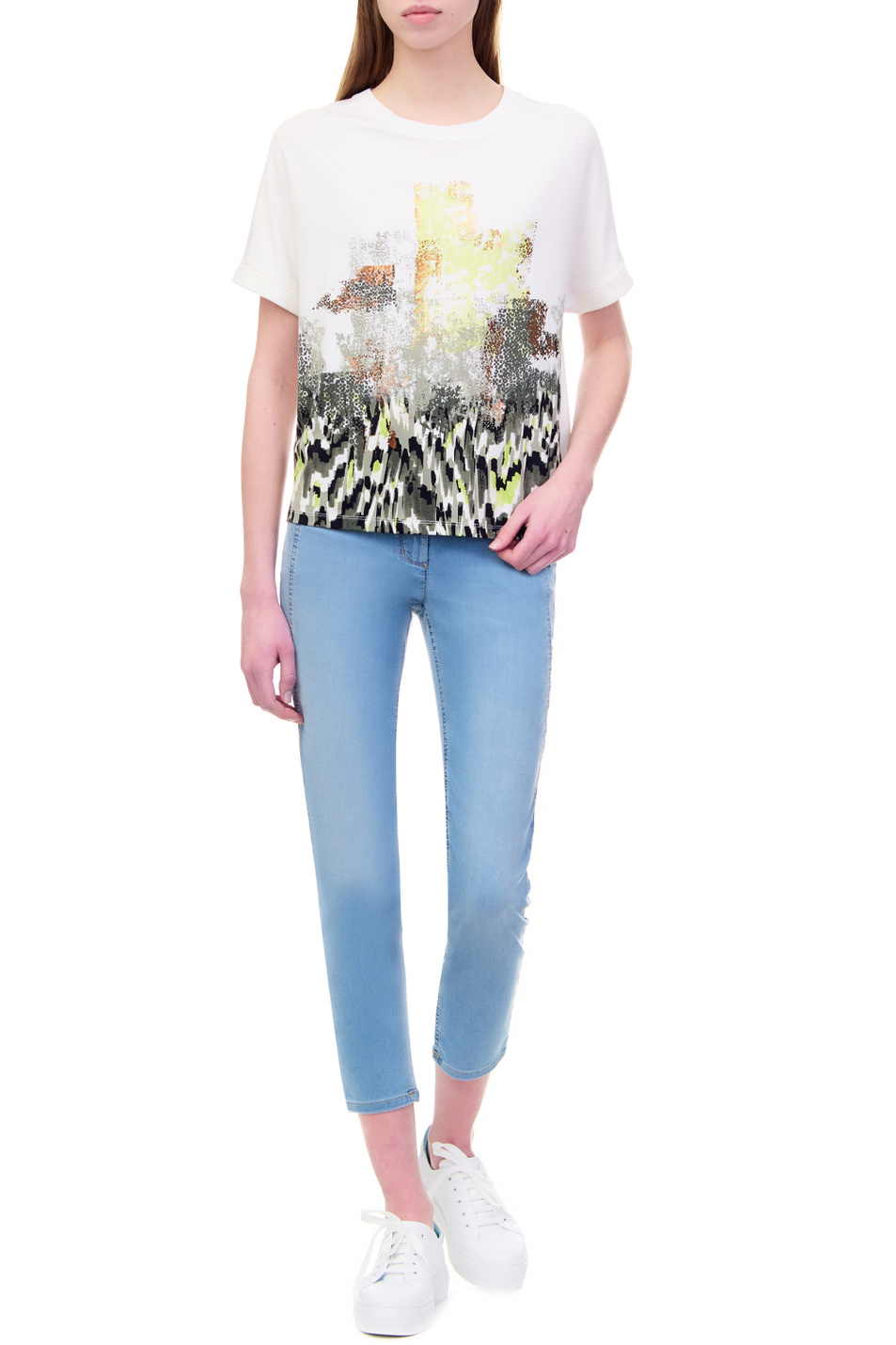 Женский Gerry Weber Футболка с принтом (цвет ), артикул 870129-44017 | Фото 3