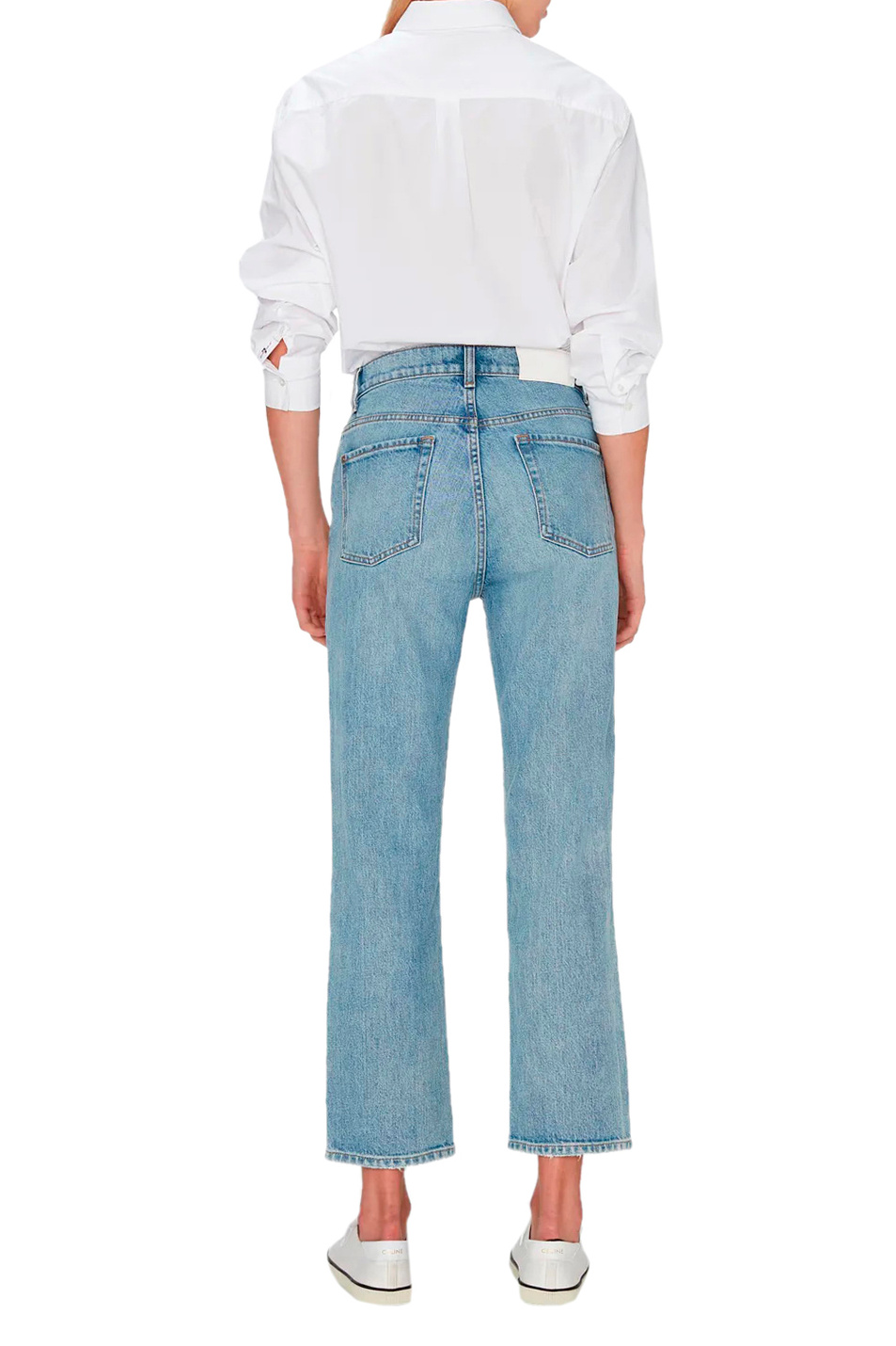 Женский 7 for all Mankind Джинсы LOGAN STOVEPIPE Air Wash (цвет ), артикул JSSLC100AW | Фото 5