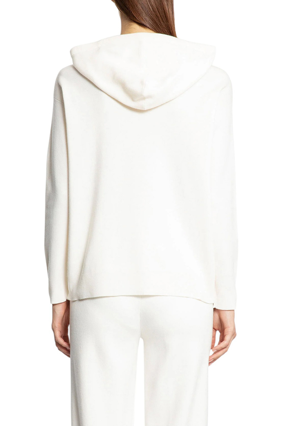 Женский Max Mara Худи TADDEO из шерсти с принтом (цвет ), артикул 2521366222 | Фото 5