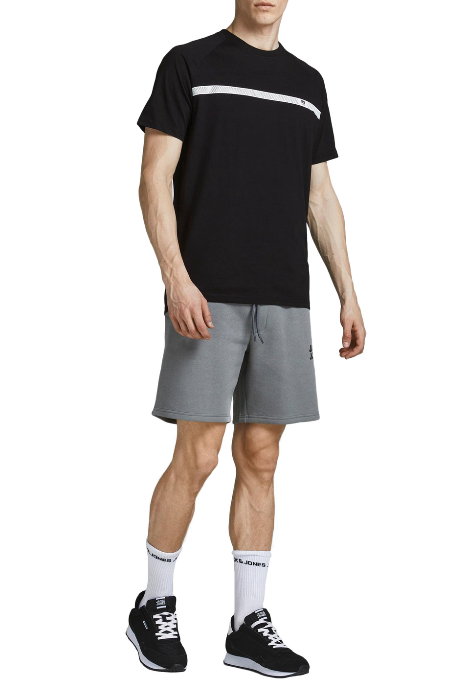 Мужской Jack & Jones Футболка с контрастной полосой на груди (цвет ), артикул 12187835 | Фото 2