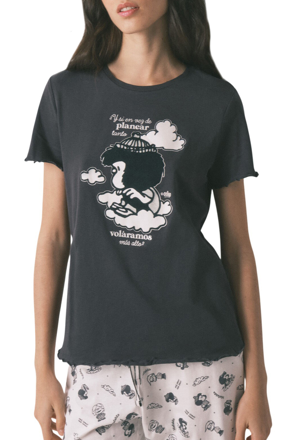 Женский Women'secret Пижама из хлопка с принтом (цвет ), артикул 3133478 | Фото 3