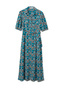 Mango Платье-рубашка CUBANA с принтом ( цвет), артикул 27007124 | Фото 1