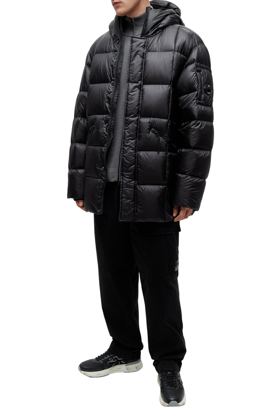 Мужской C.P. Company Куртка стеганая (цвет ), артикул 19CMOW182A110416A | Фото 3