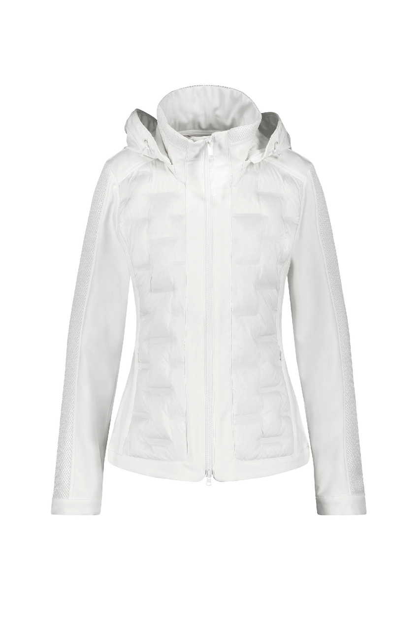 Куртка на молнии|Основной цвет:Белый|Артикул:350225-31162 | Фото 1