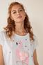 Women'secret Длинная пижама с изображением фламинго ( цвет), артикул 4926471 | Фото 4