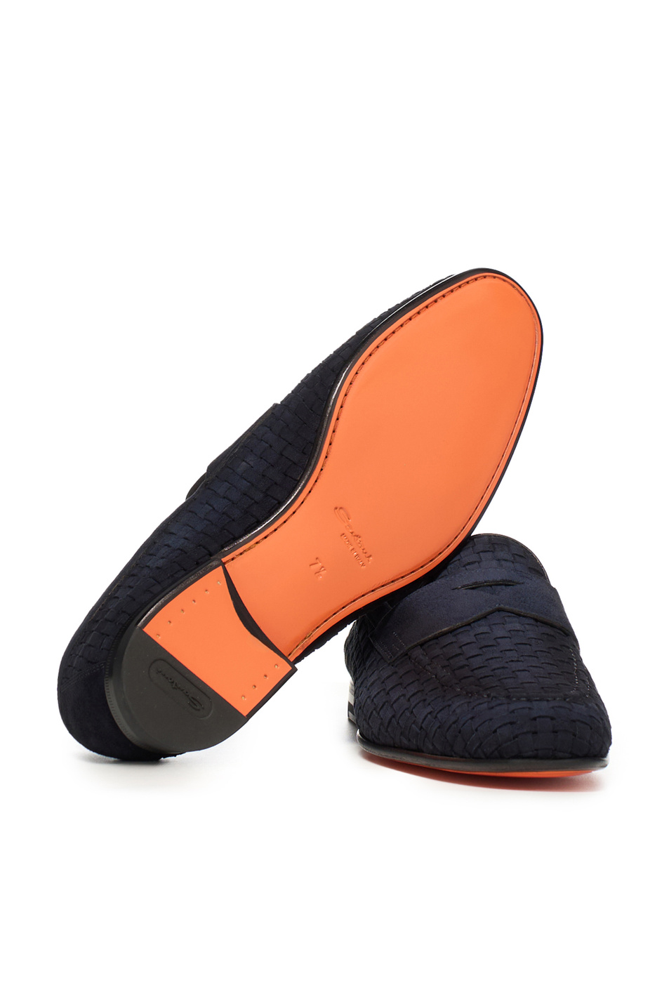 Мужской Santoni Лоферы GWENDAL из натуральной замши (цвет ), артикул MCNG13903LA3SAYCU62 | Фото 6