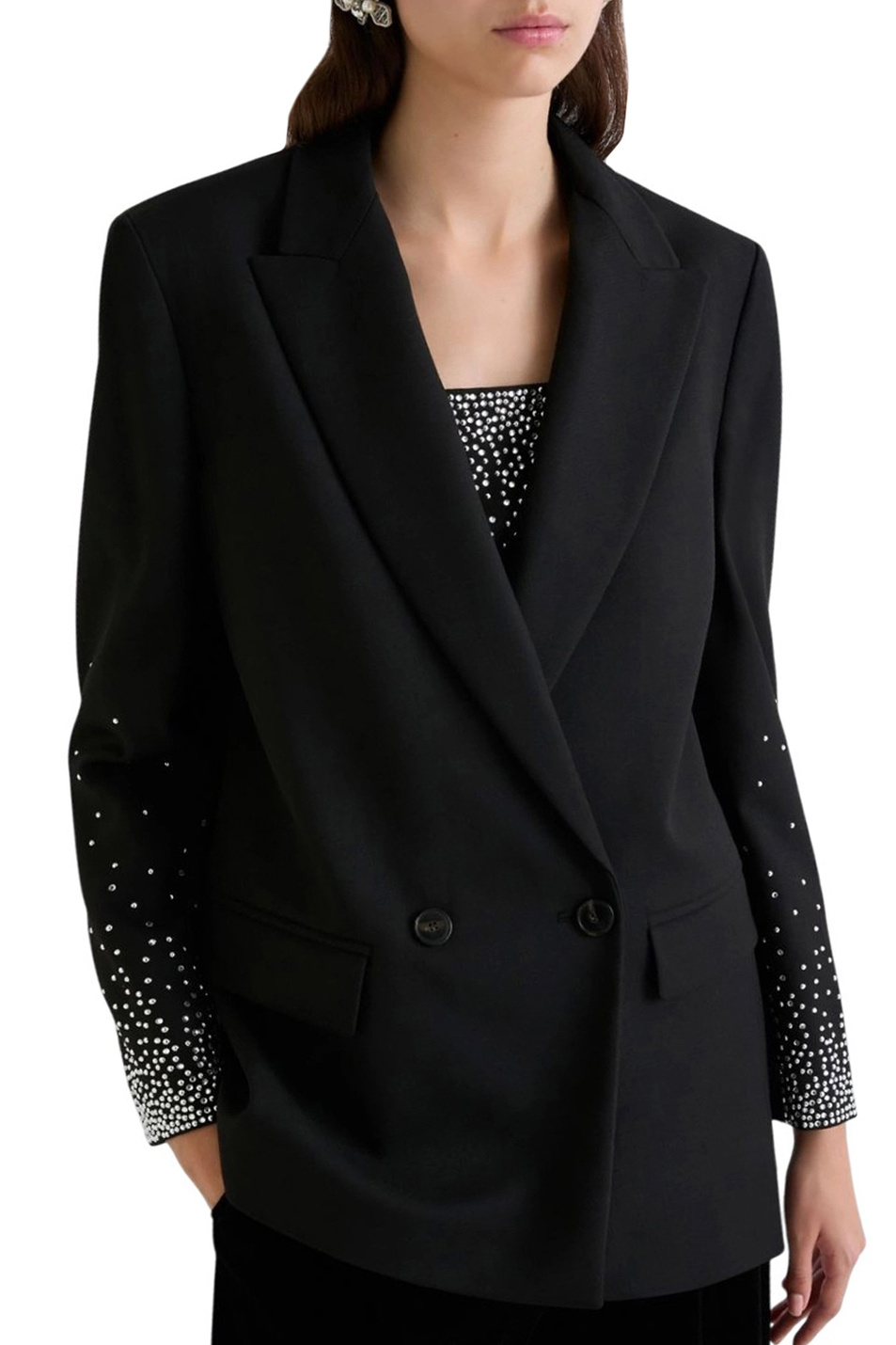 Женский MARELLA Пиджак BURANO со стразами (цвет ), артикул 2523046152 | Фото 3