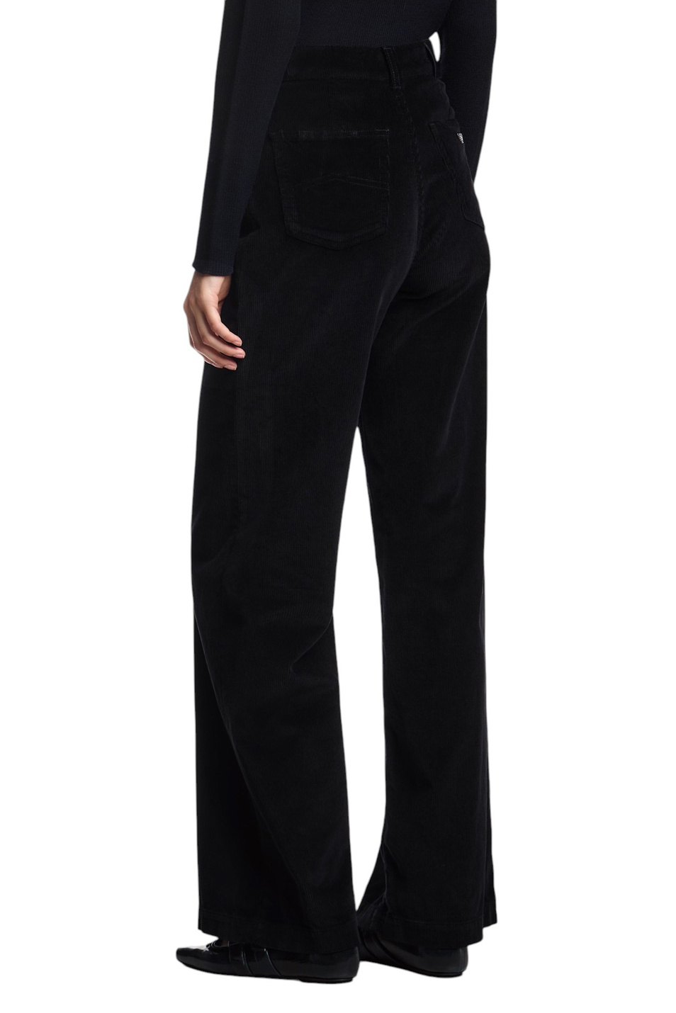 Женский Emporio Armani Брюки из вельвета (цвет ), артикул EW000749-AF17028 | Фото 4