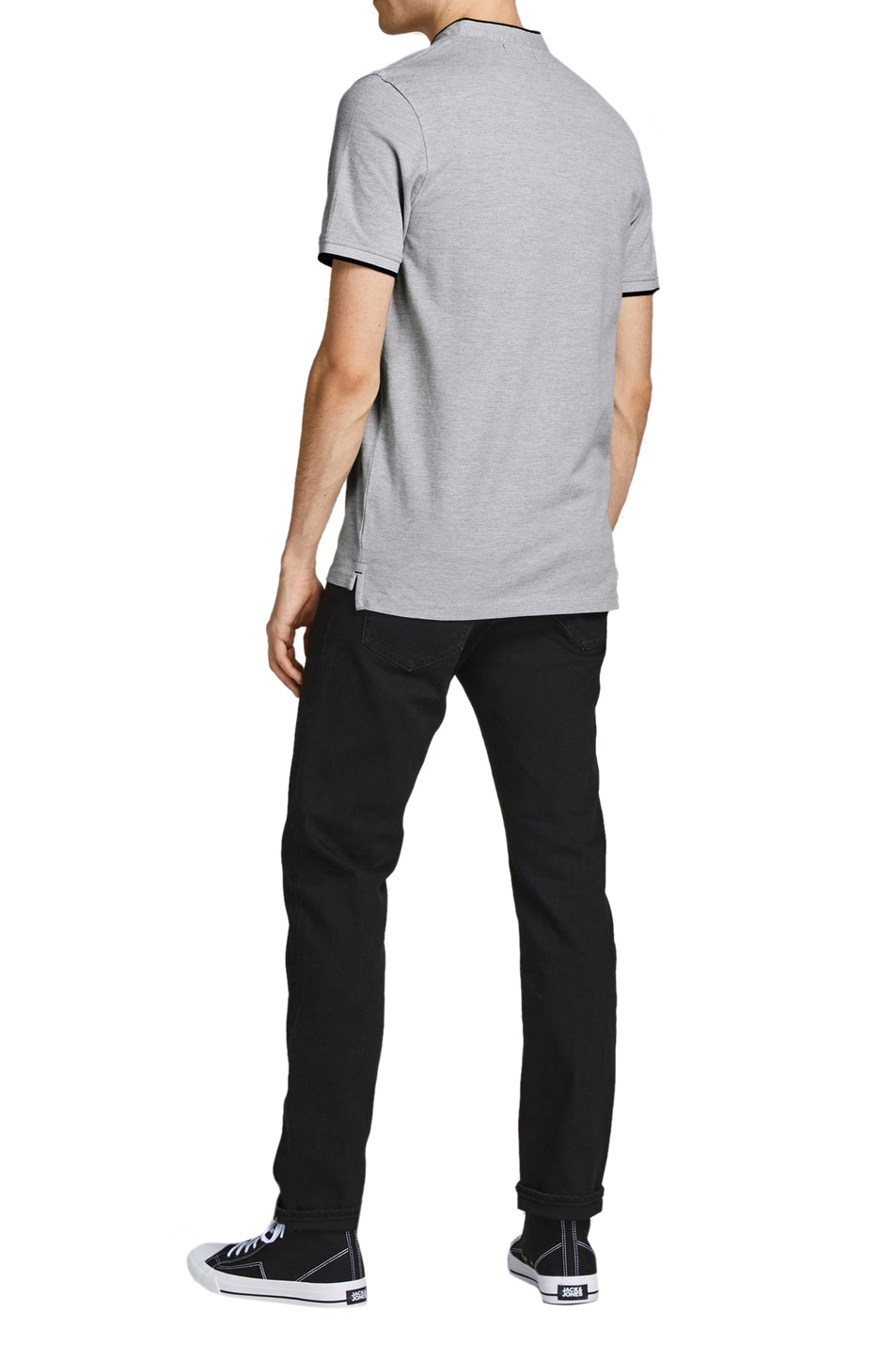 Мужской Jack & Jones Футболка поло из натурального хлопка (цвет ), артикул 12199711 | Фото 4