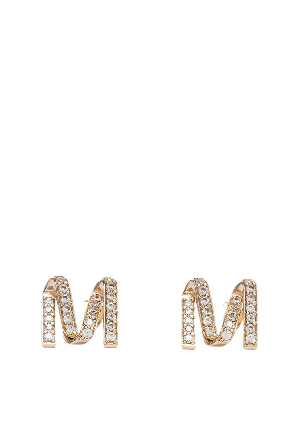 Женский Max Mara Серьги-гвоздики с фианитами (цвет ), артикул 2524756091 | Фото 1