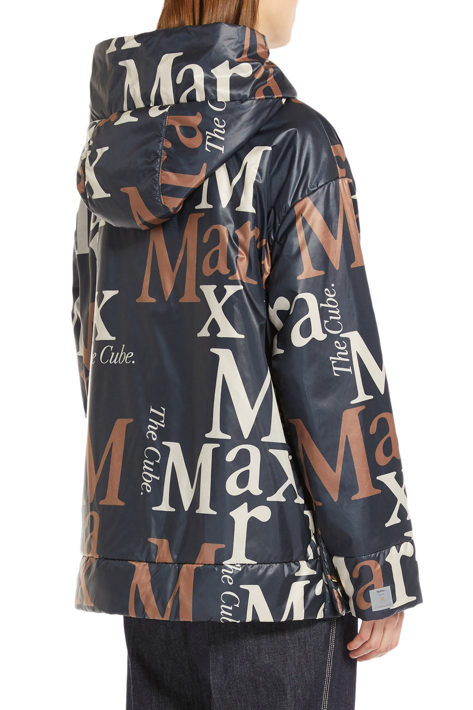 Женский Max Mara Куртка MAXI с логотипированным принтом (цвет ), артикул 2419481134 | Фото 4