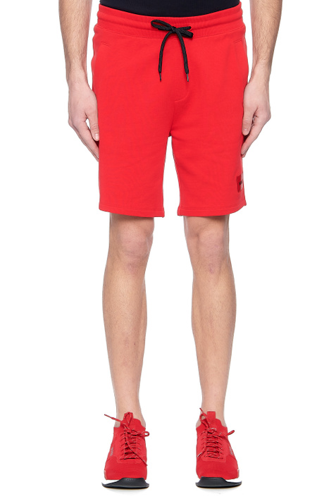 HUGO Спортивные шорты Diz с логотипом (Красный цвет), артикул 50448937 | Фото 1