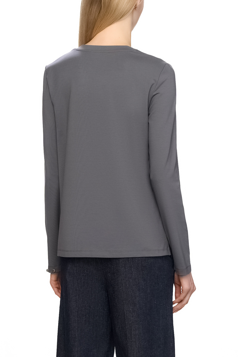 Женский Max Mara Джемпер DOMINO из смесового хлопка (цвет ), артикул 2429976023 | Фото 5