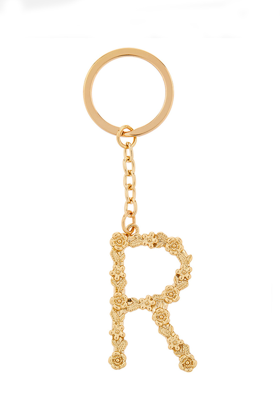 Женский Accessorize Брелок для сумки в виде буквы «R» с цветочным узором (цвет ), артикул 899369 | Фото 1