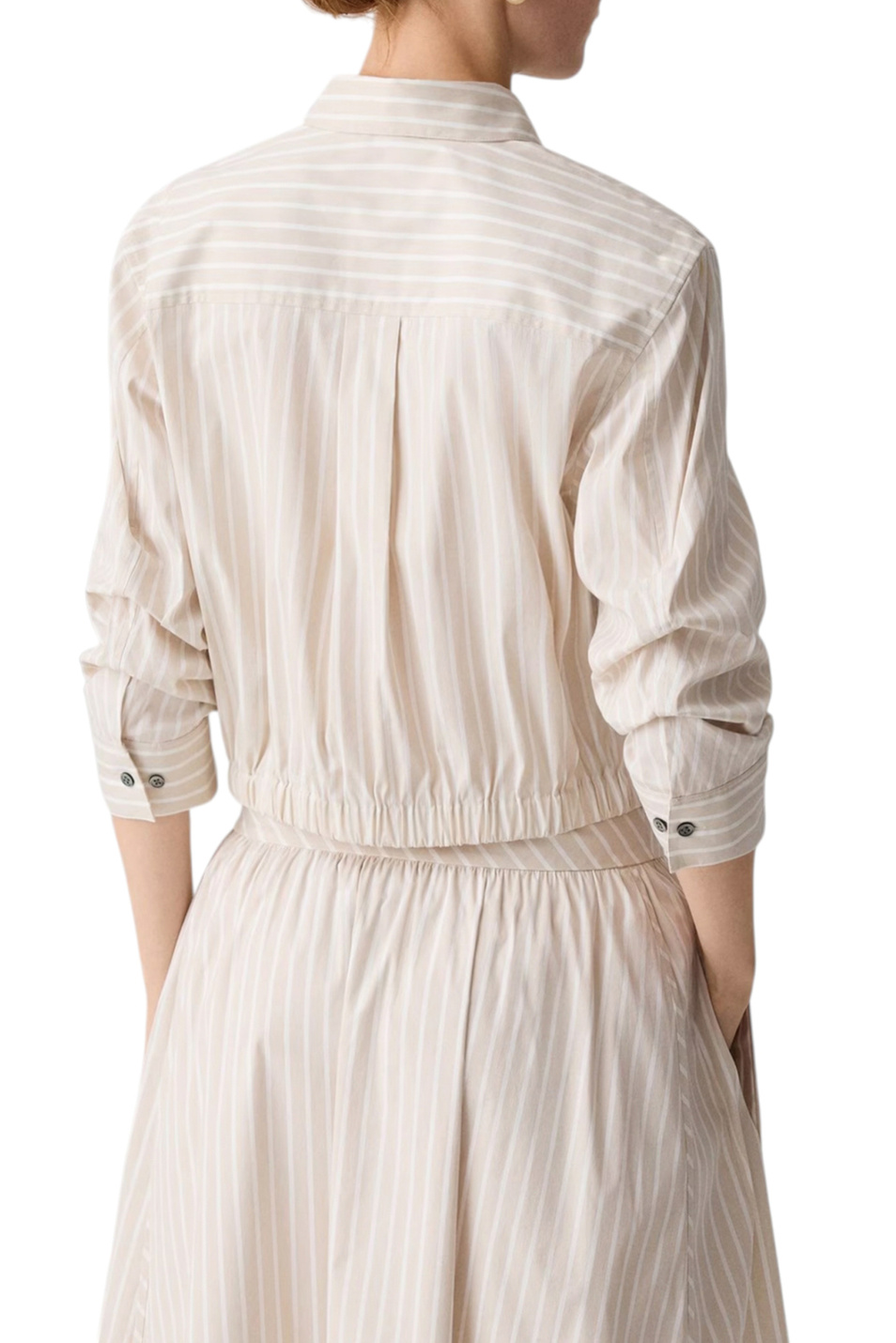 Женский Theory Рубашка в полоску (цвет ), артикул Q0204530 | Фото 4