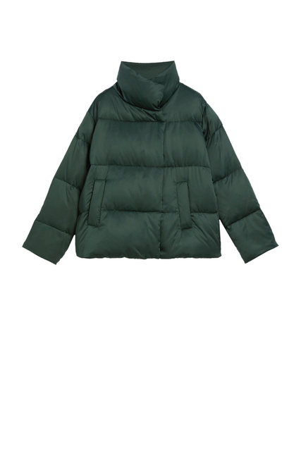 Куртка OBLATO с горизонтальной отстрочкой|Основной цвет:Зеленый|Артикул:54860923 | Фото 1