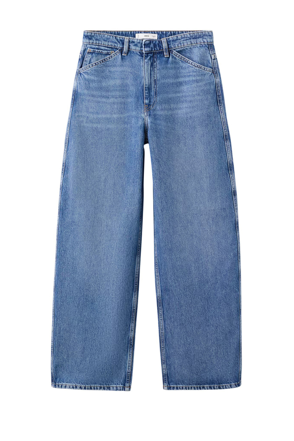 Женский Mango Джинсы BLUES со средней посадкой (цвет ), артикул 27014077 | Фото 1