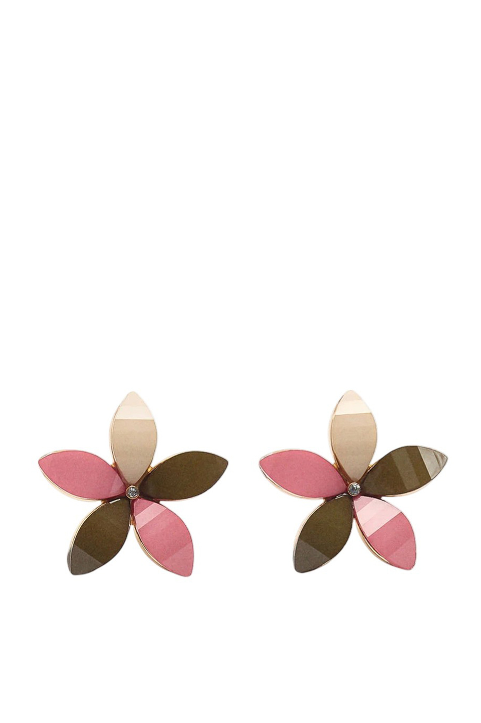 Серьги в форме цветов со стразами|Основной цвет:Разноцветный Женский Parfois Серьги в форме цветов со стразами (цвет ), артикул 173549 | Фото 1