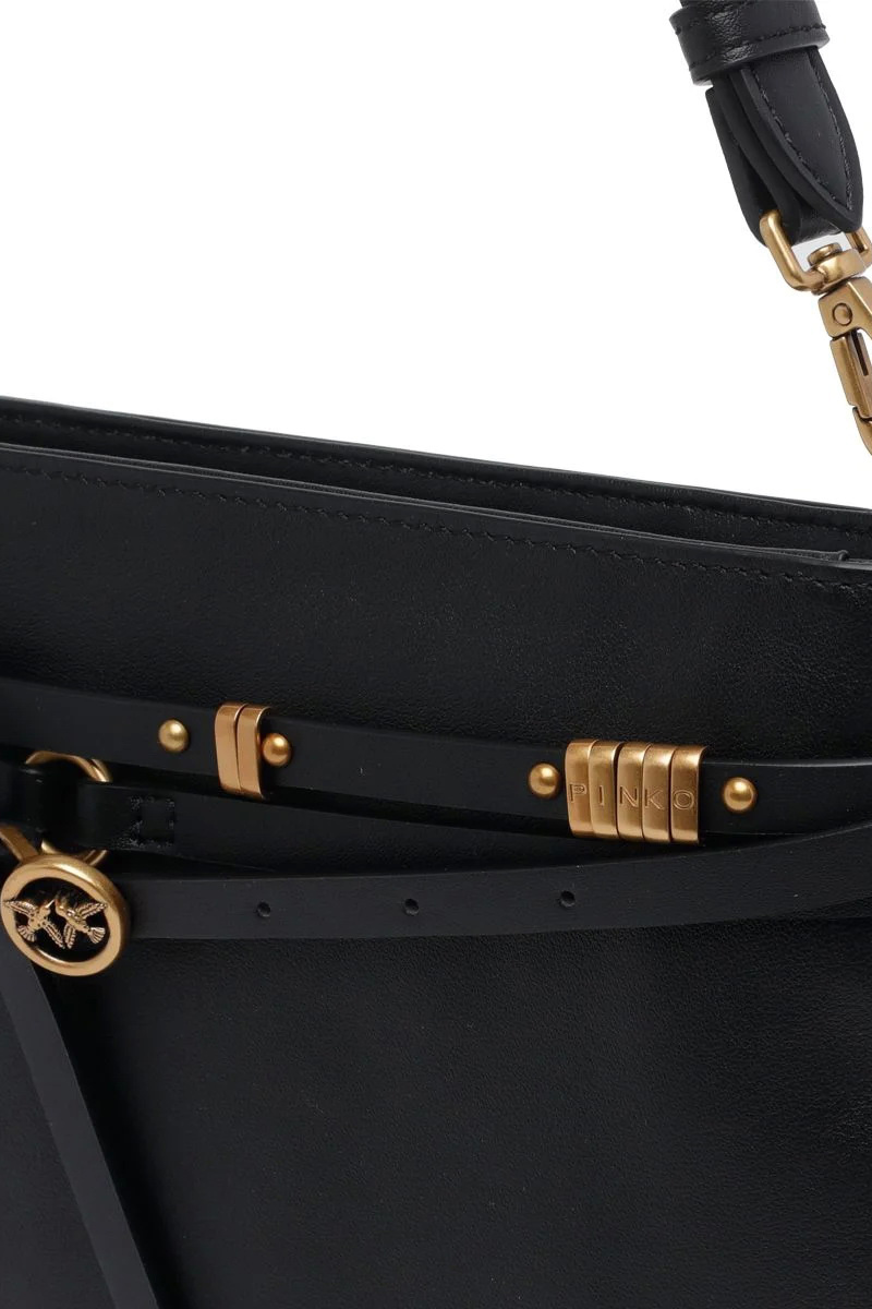 Женский Pinko Сумка Belt Bag Classic из натуральной кожи (цвет ), артикул 106176A0QO | Фото 4