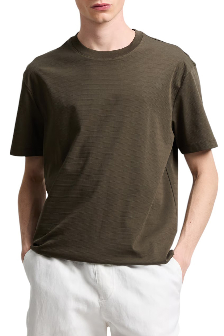 Мужской Armani Exchange Футболка из хлопка (цвет ), артикул XM000730-AF13025 | Фото 4