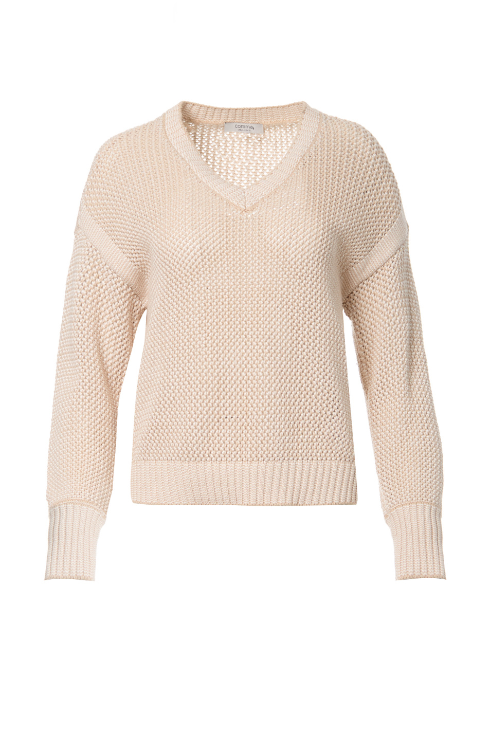 Женский Comma Трикотажный пуловер с широкими манжетами (цвет ), артикул 88.202.61.X128 | Фото 1