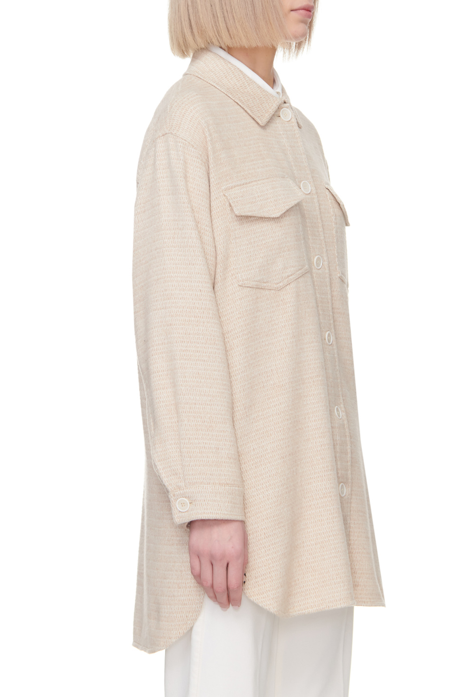 Женский Gerry Weber Рубашка с нагрудными карманами (цвет ), артикул 630027-31323 | Фото 6