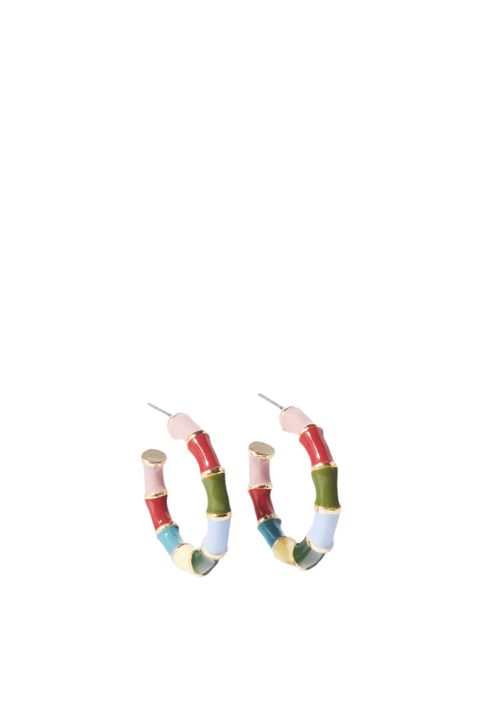 Женский Parfois Серьги-кольца разноцветные (цвет ), артикул 176549 | Фото 1