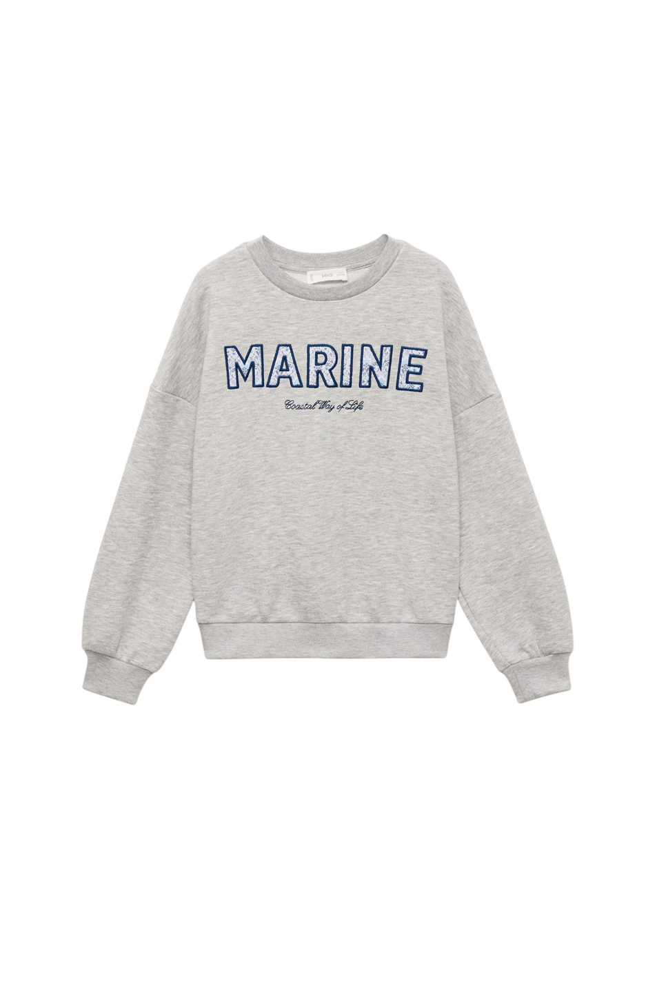 Девочкам Mango Kids Свитшот MARINE с принтом (цвет ), артикул 87094805 | Фото 1