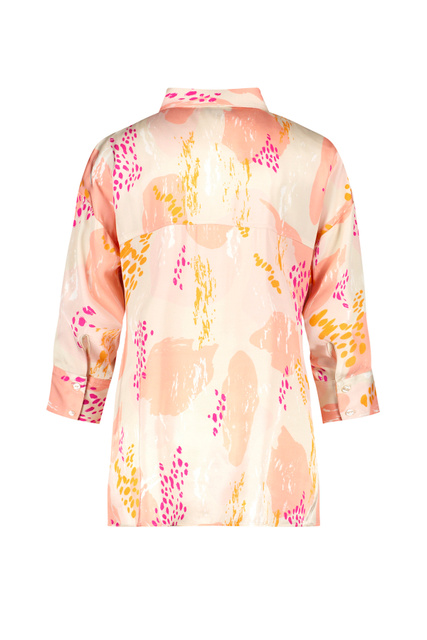 Блузка из вискозы с принтом|Основной цвет:Мультиколор|Артикул:160020-11111 | Фото 2