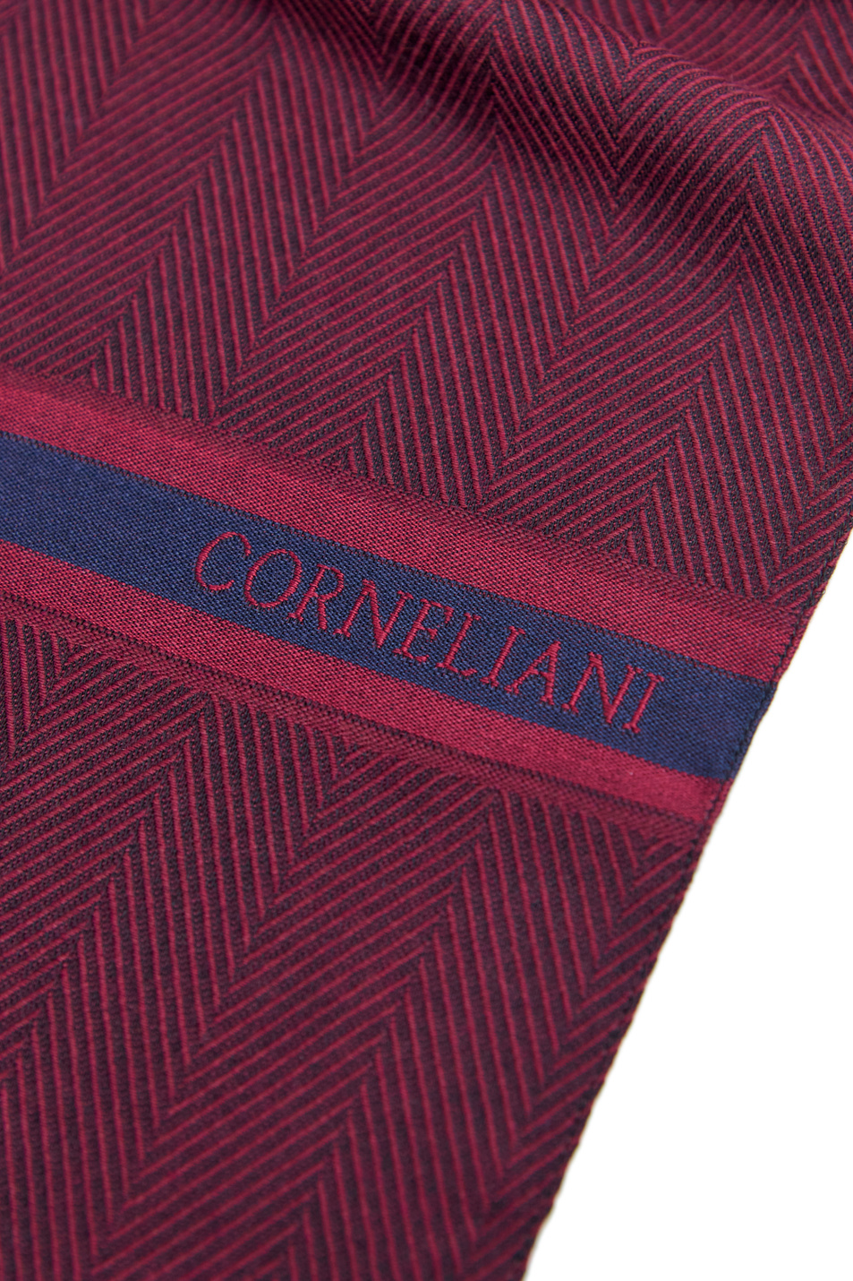 Мужской Corneliani Шарф из натуральной шерсти с добавлением шелка (цвет ), артикул 88B131-1829054 | Фото 2
