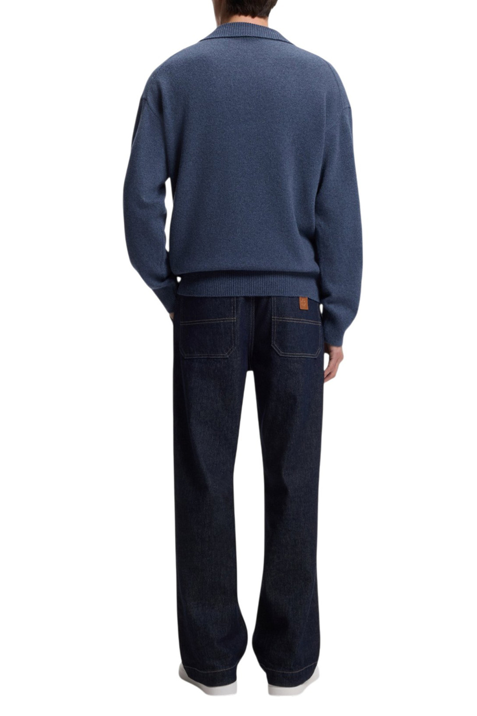 Мужской BOSS Джемпер-поло Ucari из шерсти (цвет ), артикул 50555110 | Фото 4