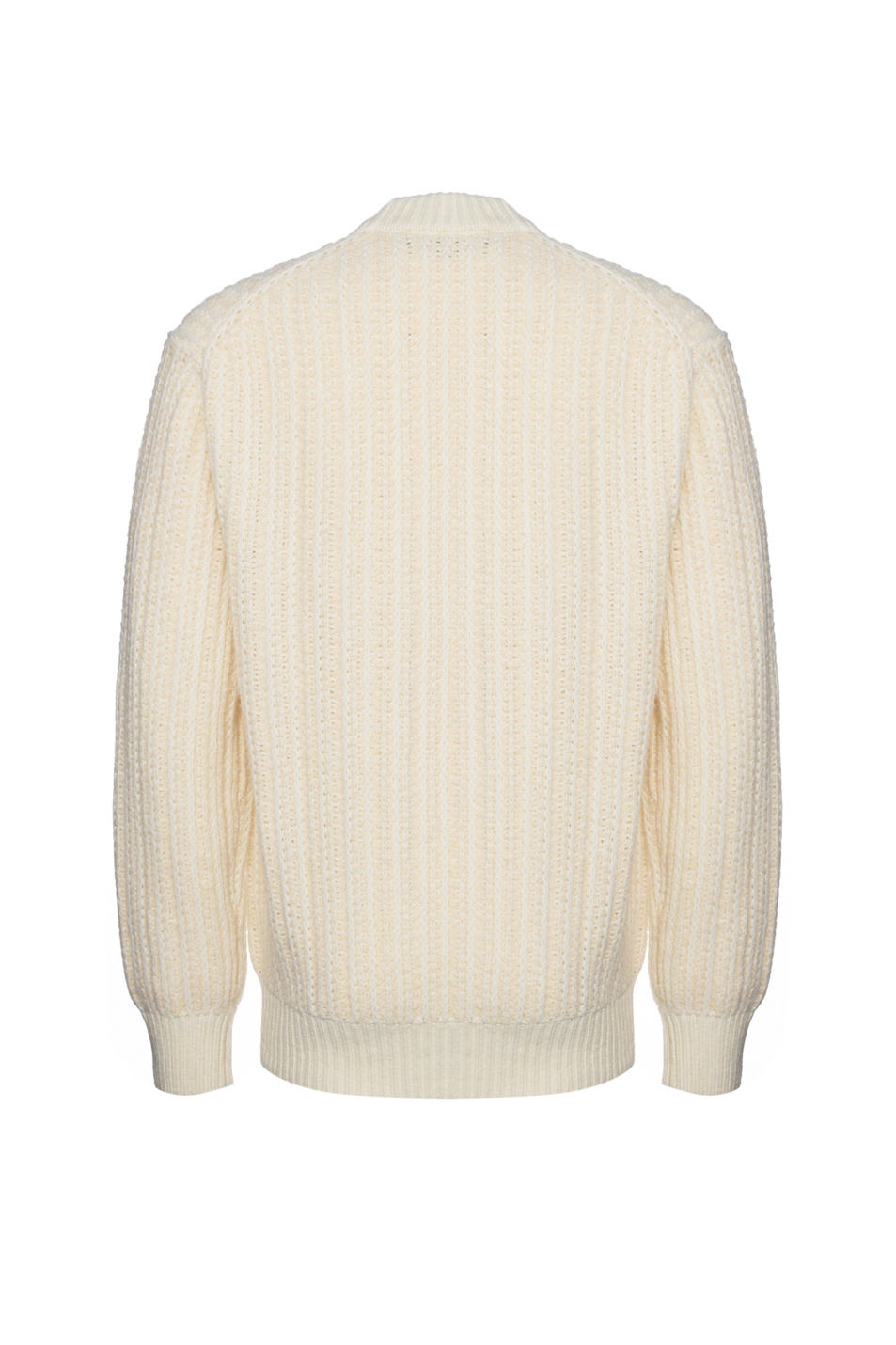 Свитер Korth из смесовой шерсти|Основной цвет:Бежевый Мужской BOSS Свитер Korth из смесовой шерсти (цвет ), артикул 50548687 | Фото 2